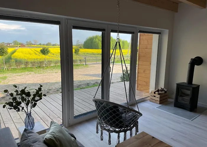 Vakantiehuis Mierzejogrod - Caloroczne Z Kominkami Kąty Rybackie