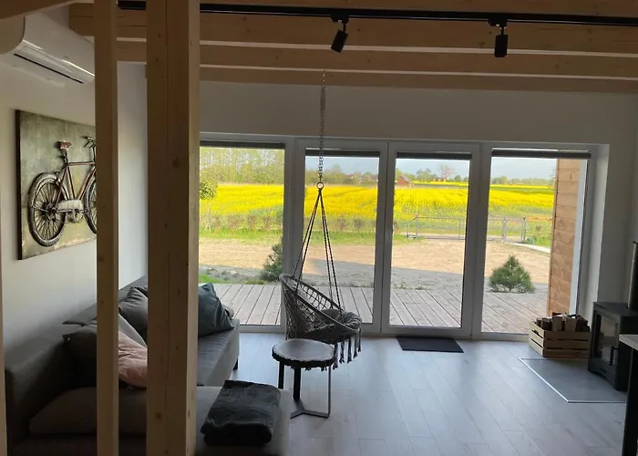 Mierzejogrod - Caloroczne Z Kominkami Semesterbostad *