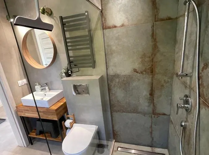 Mierzejogrod - Caloroczne Z Kominkami Vakantiehuis *