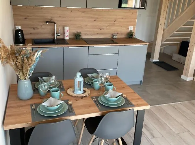 Mierzejogrod - Caloroczne Z Kominkami Semesterbostad *