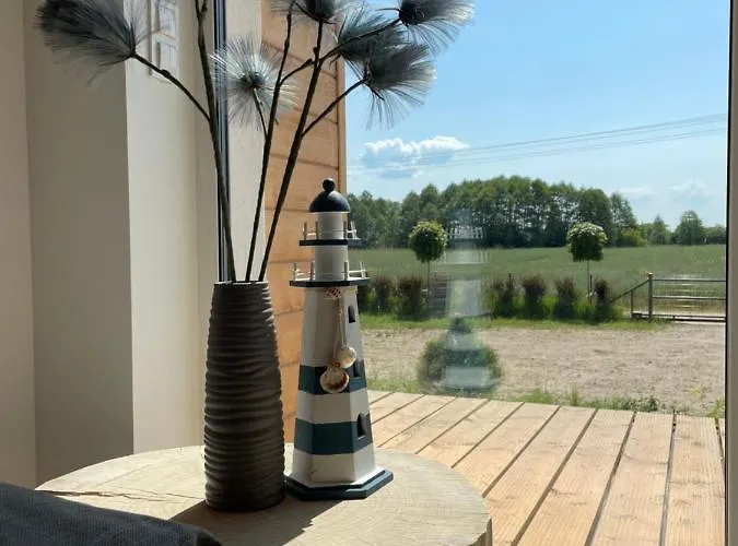 Mierzejogrod - Caloroczne Z Kominkami Kąty Rybackie