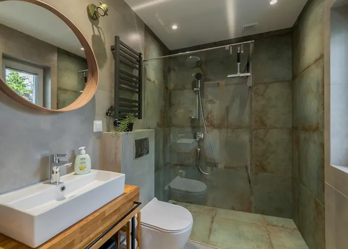 Mierzejogrod - Caloroczne Z Kominkami Semesterbostad